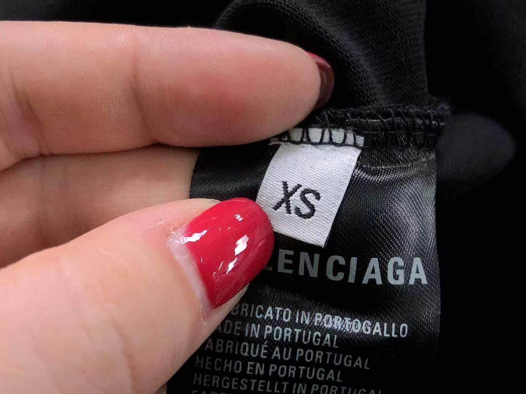 Balenciaga 125 B⭐L⭐⭐⭐IA⭐A T-SHIRT 42060510163 (Im 170Cm 60Kg I Wear Size XS In The Phot) - Image 12