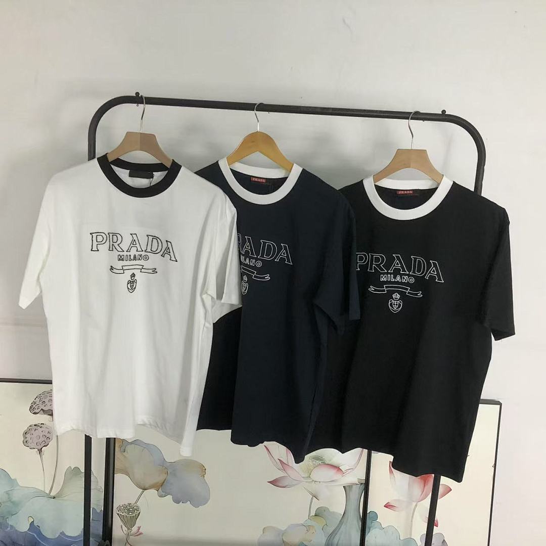 Prada 115 P⭐A⭐A T-SHIRT 520120320 (Im 170Cm 60Kg I Wear Size M In The Phot) - Image 30