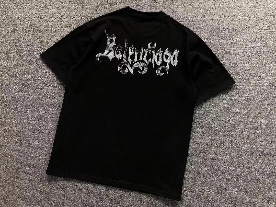 Balenciaga 113 B⭐L⭐⭐⭐IA⭐A T-SHIRT 5261103147 (Im 170Cm 60Kg I Wear Size M In The Phot) - Image 11