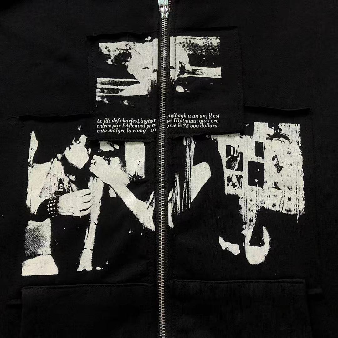 Chanel 175 ENFANTS RICHES DEPRIMES HOODIE 521716162 (Im 170Cm 60Kg I Wear Size S In The Phot) - Image 13