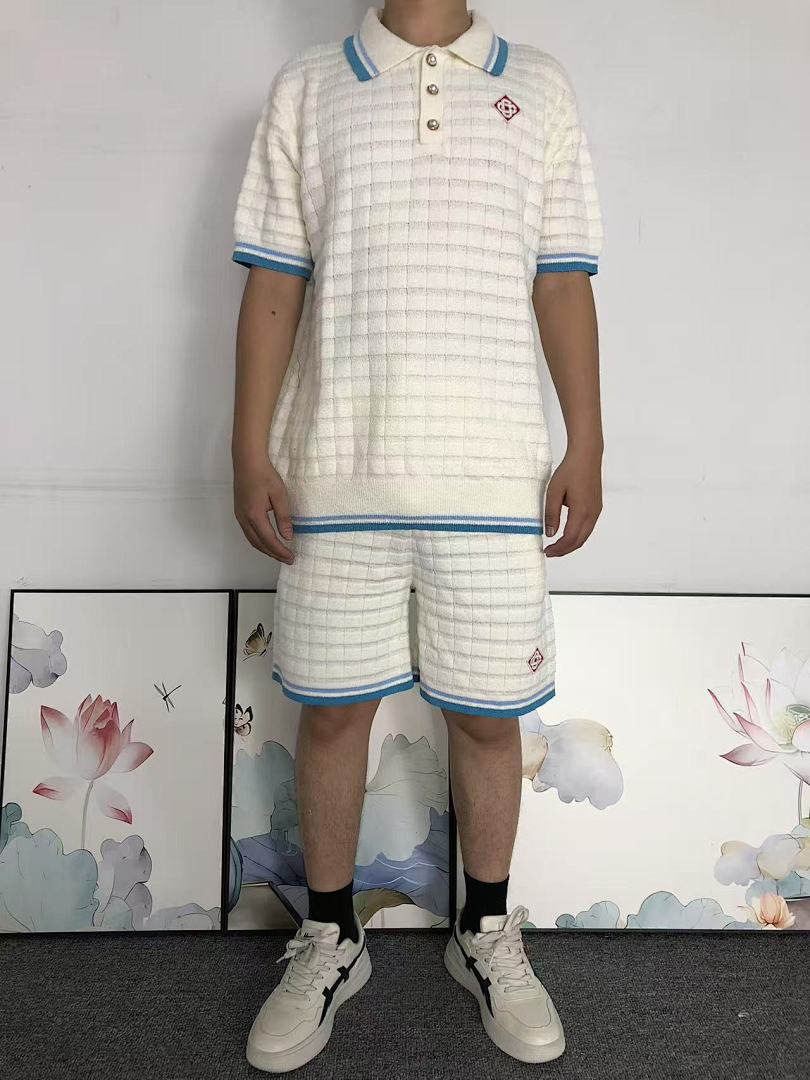Casablanca 368 CASABLANCA POLO SHORTS SWEATER 581829127 (Im 170Cm 60Kg I Wear Size M In The Phot) - Image 4