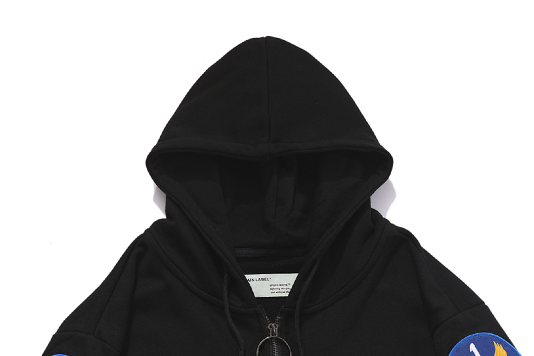 Off-White 128 OFF-WHITE (WHITE HOODIE) - Image 12