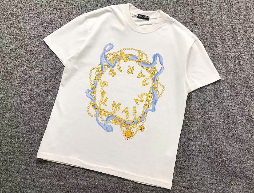 Balmain 85 BALMAIN T-SHIRT 17260332 (Im 170Cm 60Kg I Wear Size L In The Phot) - Image 7