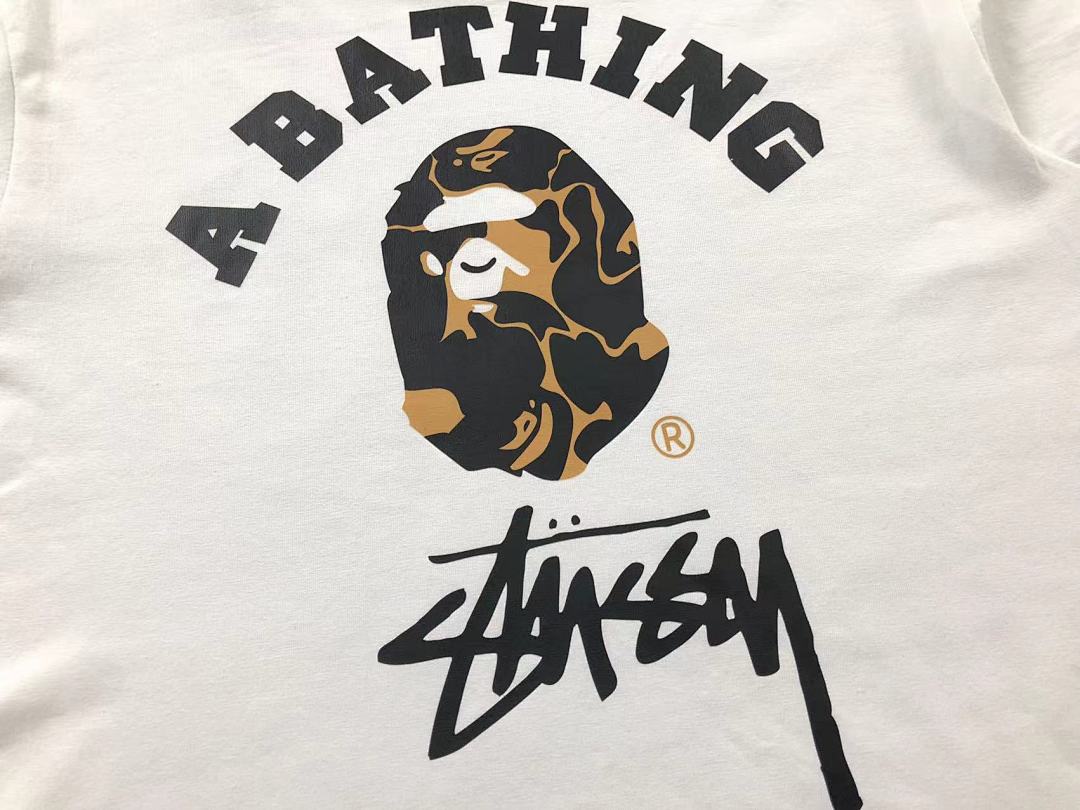 Bape 85 STUSSY BAPE T-SHIRT - Image 10