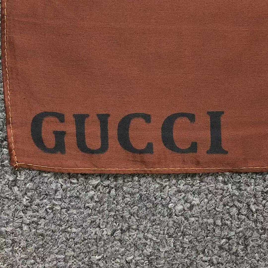 Gucci 85 G⭐C⭐I SCARF 5101101102 (Long 178CM* Wide 90CM*) - Image 7