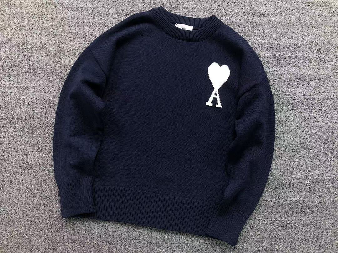 AMI 218 AMI SWEATER 21121901001 (Im 170Cm 60Kg I Wear Size S In The Phot) - Image 19