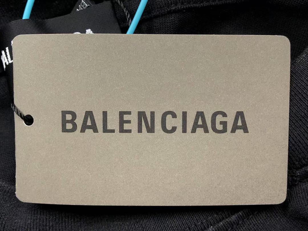 Balenciaga 128 B⭐L⭐⭐⭐IA⭐A T-SHIRT 213041321 (Im 170Cm 55Kg I Wear Size L In The Phot) - Image 27