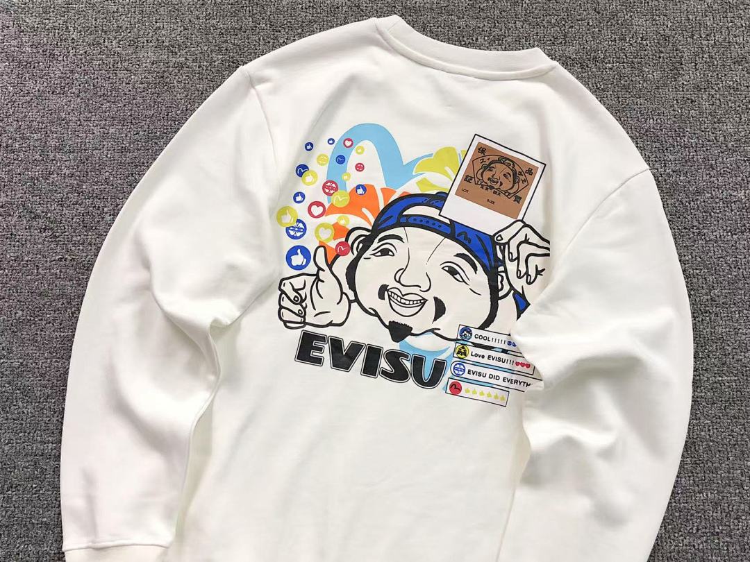 Evisu 125 EVISU HOODIE 1109031930 (Im 170Cm 60Kg I Wear Size M In The Phot) - Image 8