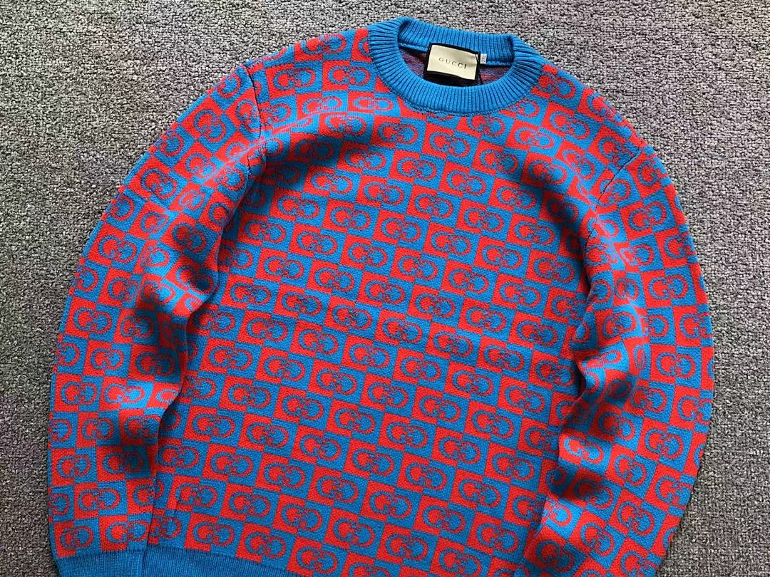 Gucci 138 G⭐C⭐I SWEATER 41101313146 (Im 170Cm 60Kg I Wear Size L In The Phot) - Image 11