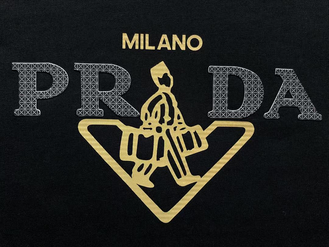 Prada 118 P⭐A⭐A T-SHIRT 5230702147 (Im 170Cm 60Kg I Wear Size M In The Phot) - Image 10