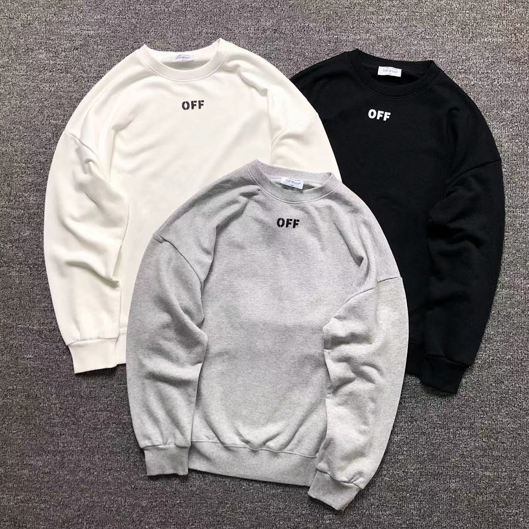 Off-White 136 OFF-WHITE (WHITE HOODIE) - Image 3