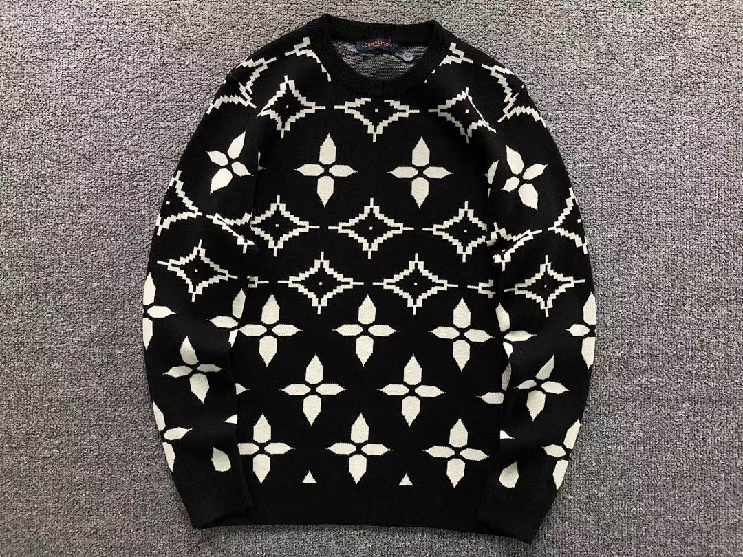 Louis Vuitton 208 L⭐ SWEATER 3108130721 (Im 170Cm 60Kg I Wear Size L In The Phot) - Image 5