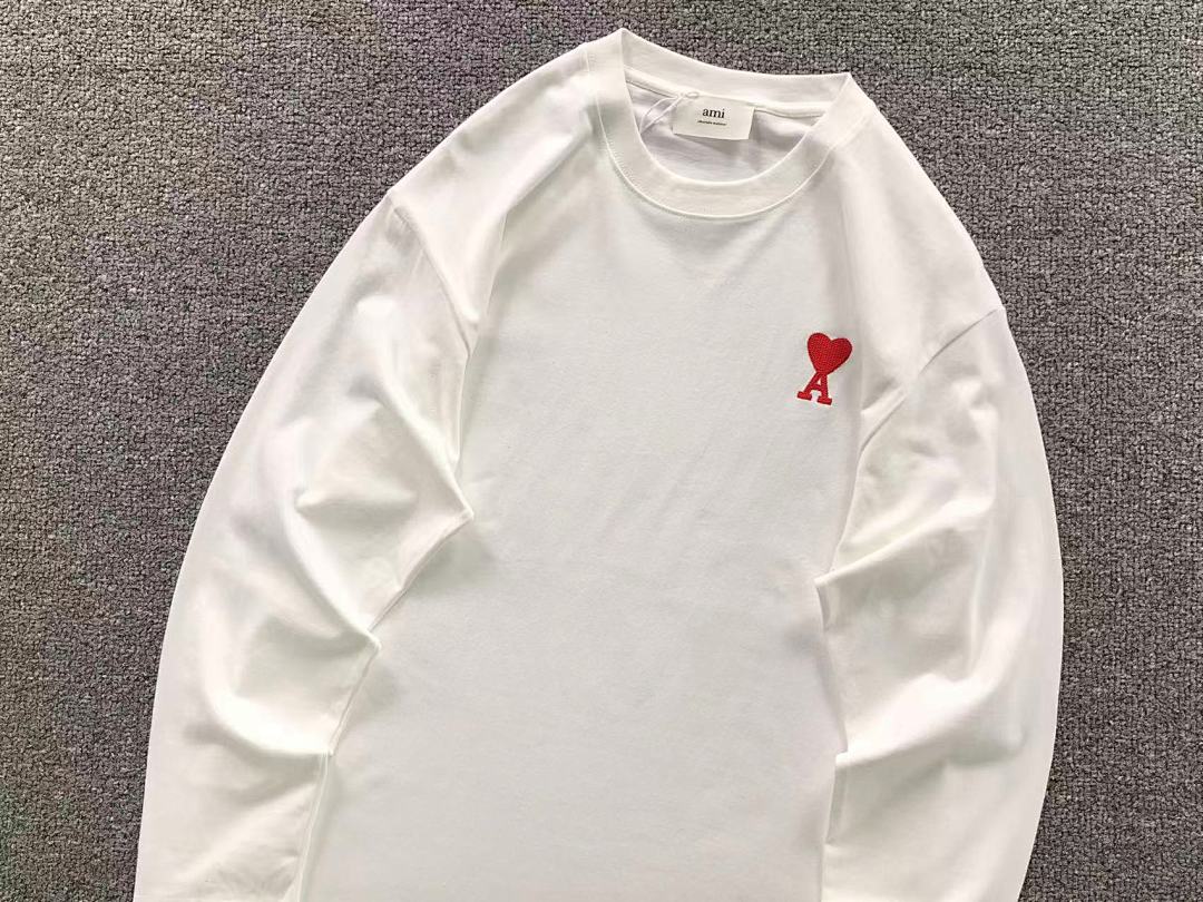 Unbranded 138 AMI LONG SLEEVED 218250501 (Im 170Cm 60Kg I Wear Size L In The Phot) - Image 8