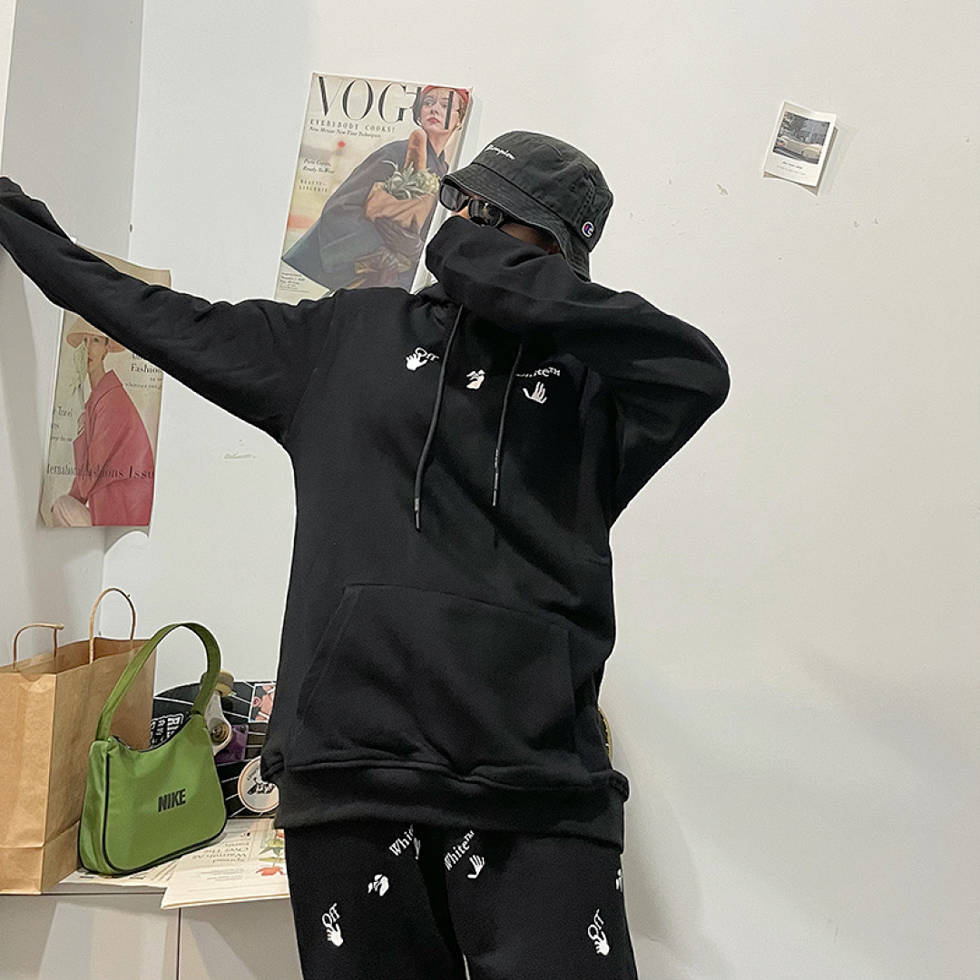 Off-White 119 OFF-WHITE (WHITE HOODIE) - Image 37