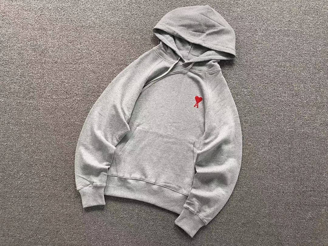 AMI 118 AMI HOODIE 57280588 (Im 170Cm 60Kg I Wear Size M In The Phot) - Image 7