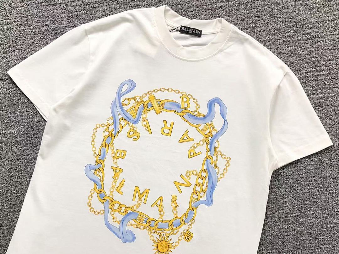 Balmain 85 BALMAIN T-SHIRT 17260332 (Im 170Cm 60Kg I Wear Size L In The Phot) - Image 8