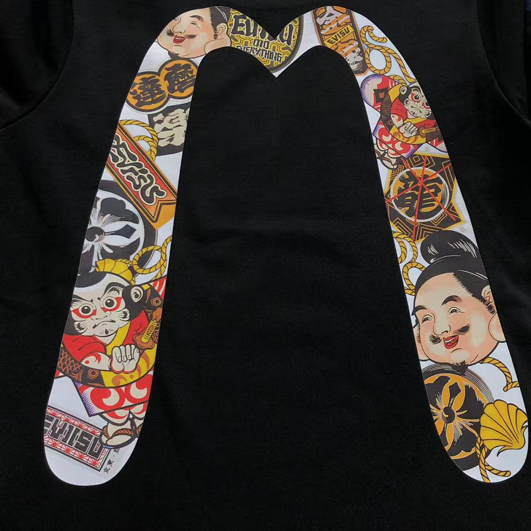Evisu 115 EVISU T-SHIRT 4204020277 (Im 170Cm 60Kg I Wear Size L In The Phot) - Image 19