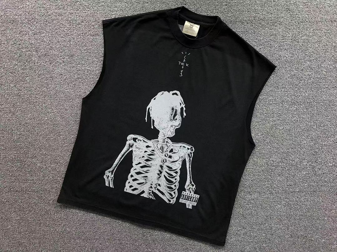 Travis Scott 108 VINTAGE TRAVIS SCOTT VEST 215052817 (Im 170Cm 60Kg I Wear Size L In The Phot) - Image 6