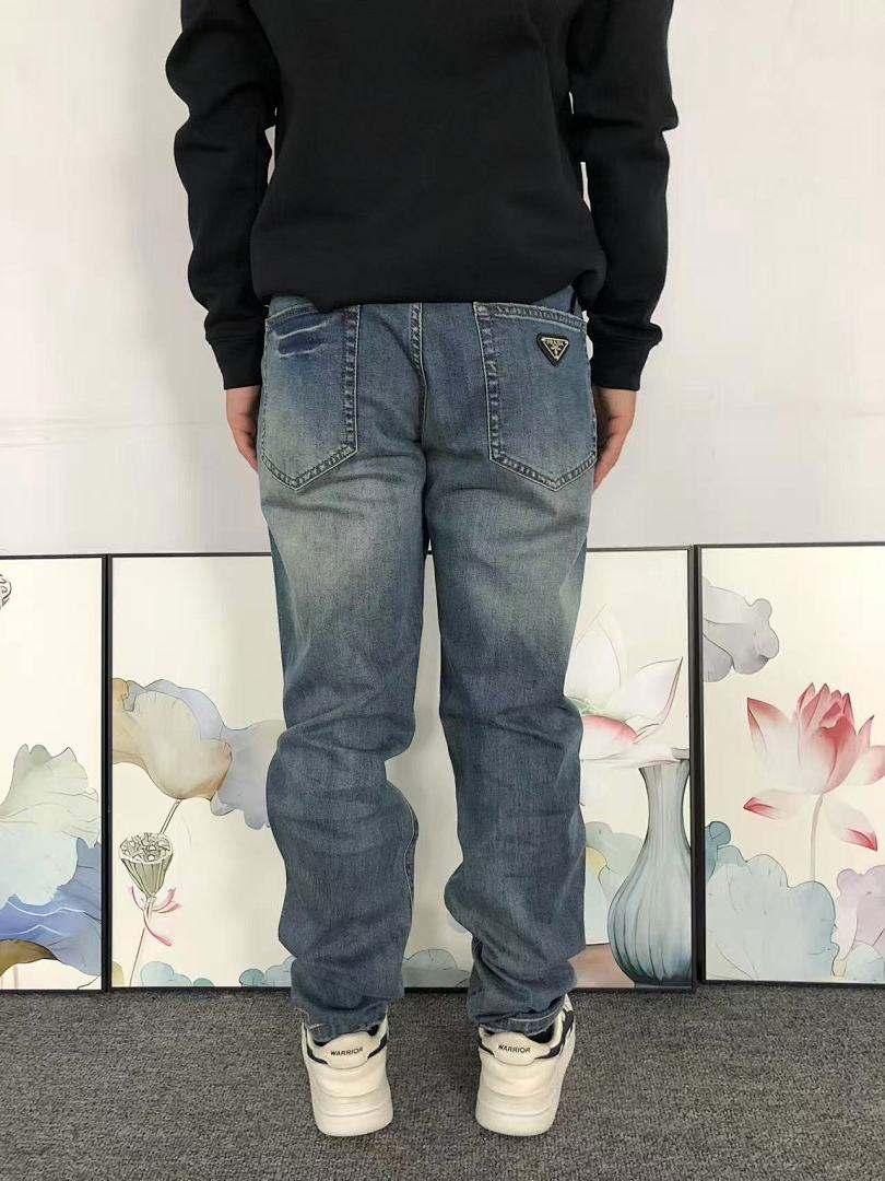 Prada 168 P⭐A⭐A TROUSERS 511250805 (Im 170Cm 60Kg I Wear Size 32 In The Phot) - Image 4