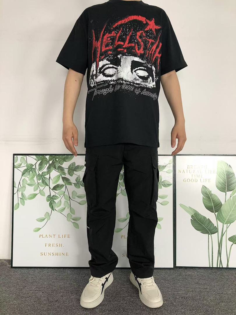 Hellstar 78 HELLSTAR T-SHIRT 502221371 (Im 170Cm 55Kg I Wear Size M In The Phot) - Image 3