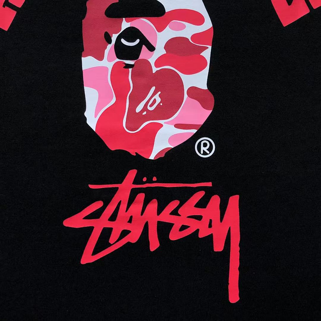 Bape 79 BAPE STUSSY T-SHIRT 411182942 (Im 170Cm 57Kg I Wear Size S In The Phot) - Image 18