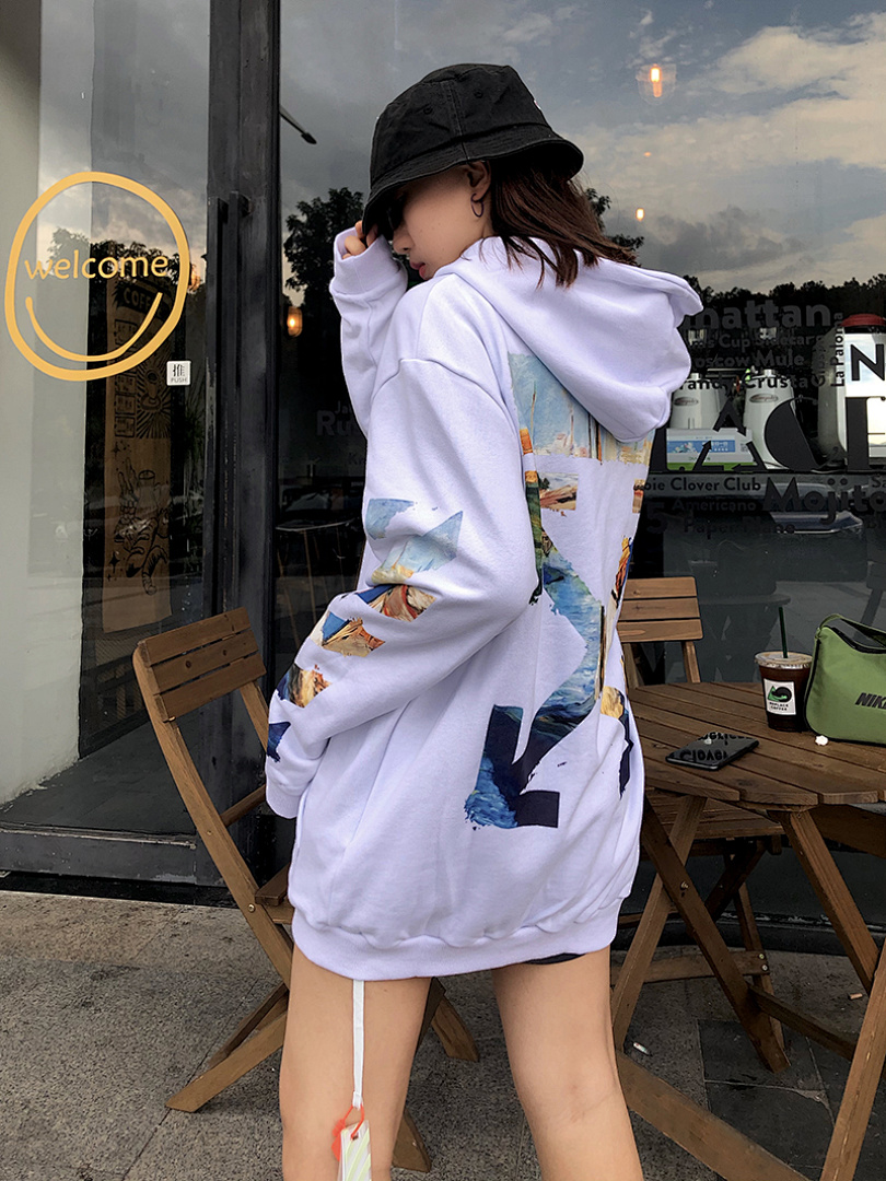 Off-White 135 OFF-WHITE (WHITE HOODIE) - Image 55