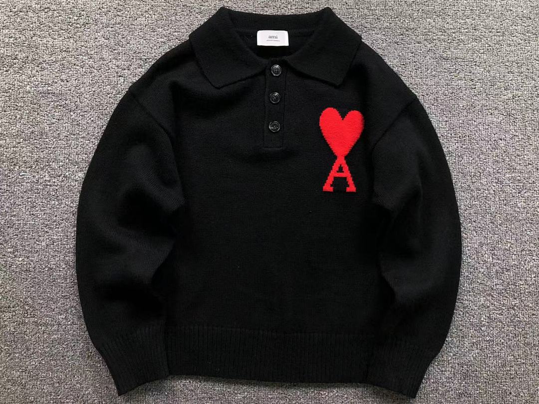 AMI 178 AMI SWEATER 4106190677 (Im 170Cm 60Kg I Wear Size S In The Phot) - Image 22