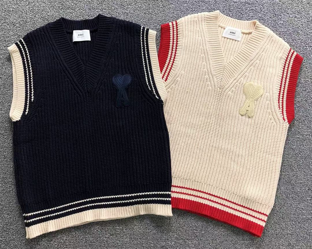 AMI 115 AMI SWEATER VEST 510181488 (Im 170Cm 60Kg I Wear Size S In The Phot) - Image 5
