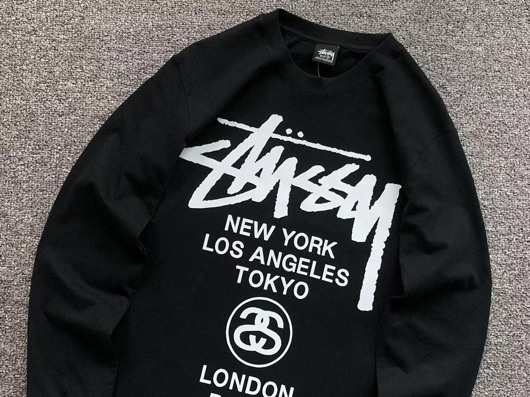 Stussy 95 STUSSY LONG SLEEVED 581212123 (Im 170Cm 60Kg I Wear Size S In The Phot) - Image 15