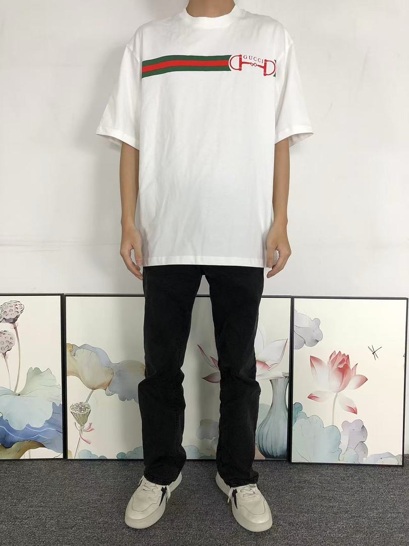 Gucci 135 G⭐C⭐I T-SHIRT 22050732125 (Im 170Cm 60Kg I Wear Size S In The Phot) - Image 3