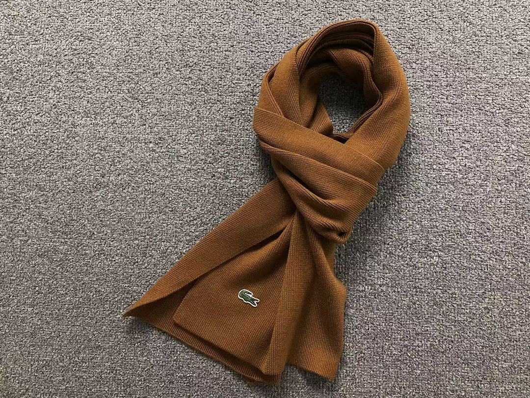 Lacoste 175 LACOSTE HAT SCARF 4207200701 (Long 176CM* Wide 29CM*) - Image 23