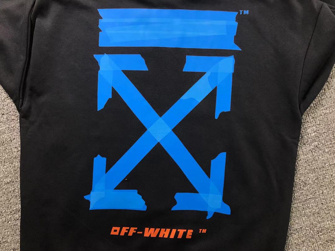 Off-White 136 OFF-WHITE (WHITE HOODIE) - Image 11