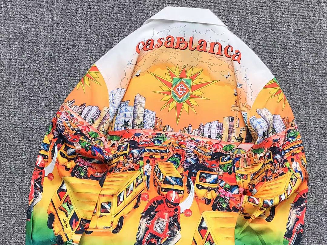 Casablanca 116 CASABLANCA SHIRT 211052739 (Im 170Cm 55Kg I Wear Size L In The Phot) - Image 12