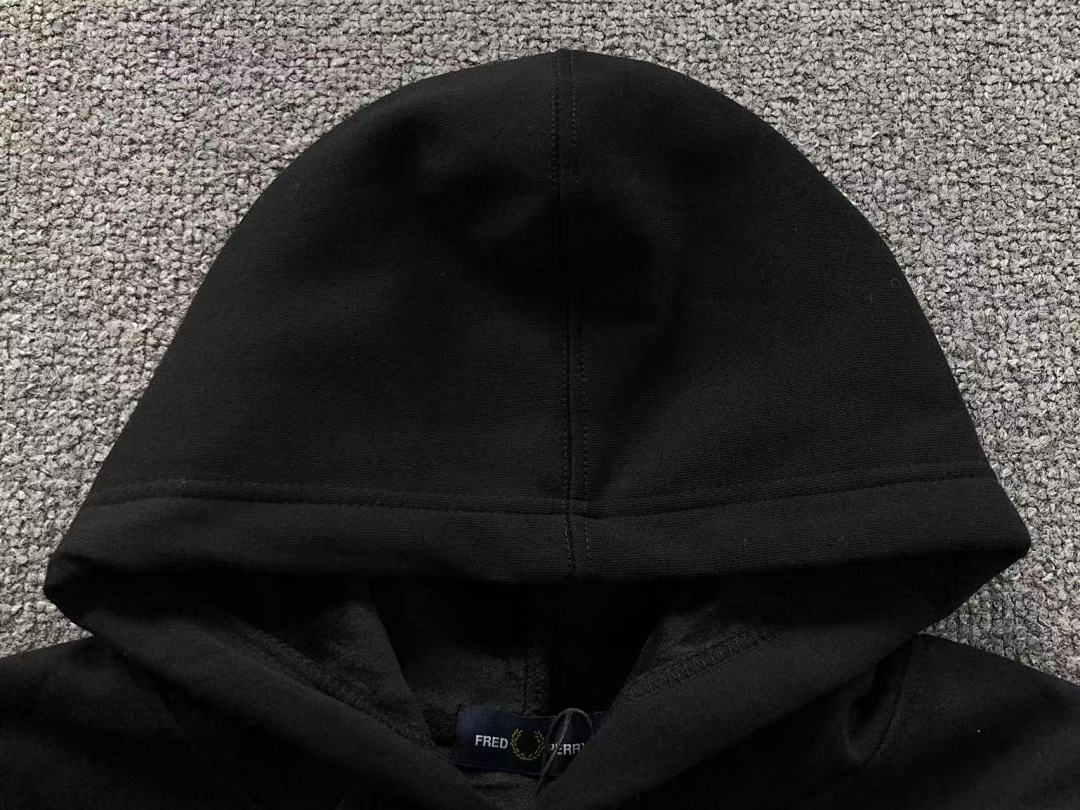 Unbranded 215 FRED PERRY HOODIE 2110212801 (Im 170Cm 60Kg I Wear Size M In The Phot) - Image 15