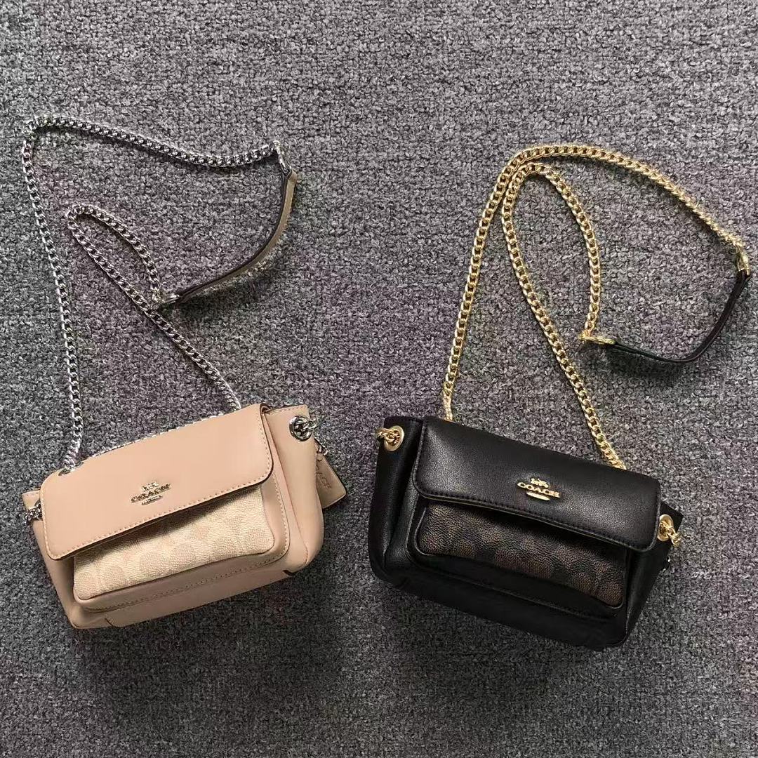 Coach 218 C⭐A⭐H BAG 4207240875 (Long 18CM* Wide 8CM* High 11CM)