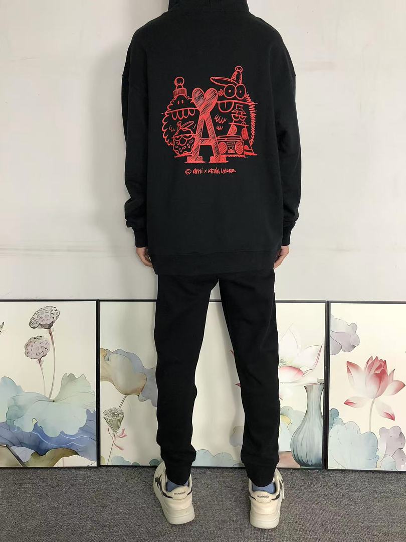 AMI 168 AMI HOODIE 3208212321 (Im 170Cm 60Kg I Wear Size M In The Phot) - Image 4