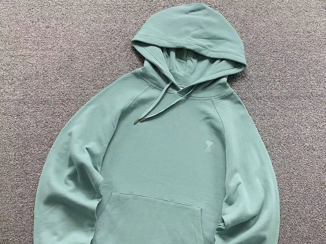 AMI 118 AMI HOODIE 57280788 (Im 170Cm 60Kg I Wear Size S In The Phot) - Image 8