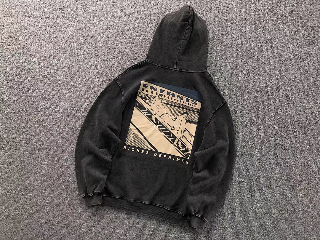 Chanel 135 ENFANTS RICHES DEPRIMES HOODIE 580828117 (Im 170Cm 60Kg I Wear Size S In The Phot) - Image 6