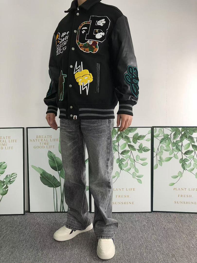 Bape 275 BAPE JACKET 412202617 (Im 170Cm 57Kg I Wear Size M In The Phot) - Image 4