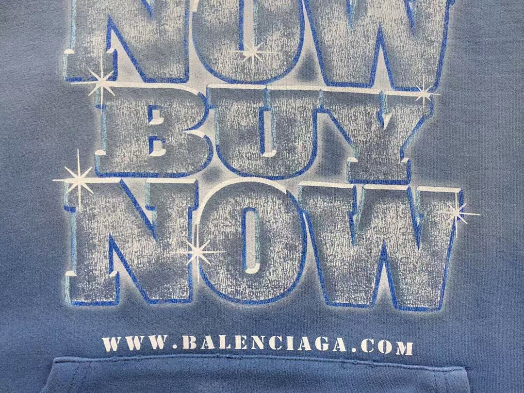 Balenciaga 255 B⭐L⭐⭐⭐IA⭐A HOODIE 5101184136 (Im 170Cm 60Kg I Wear Size M In The Phot) - Image 10
