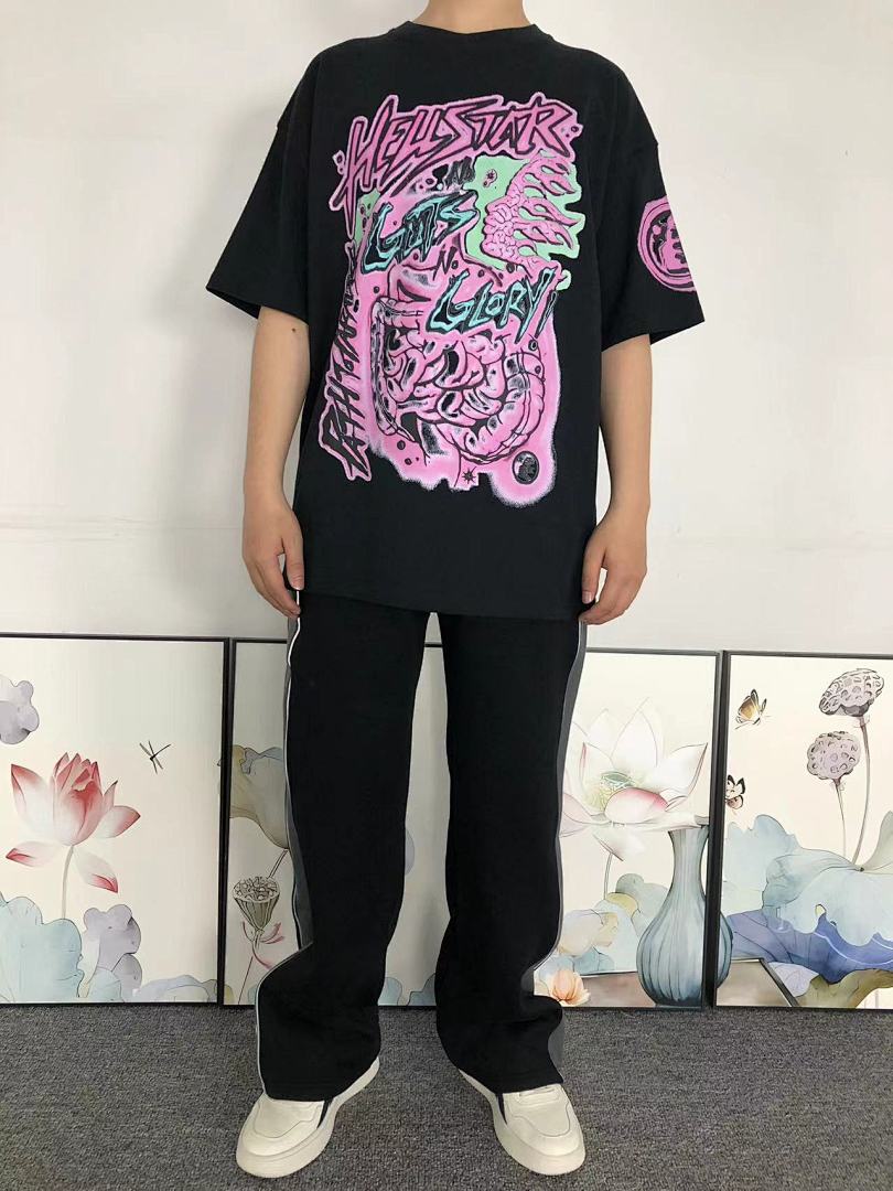 Hellstar 85 HELLSTAR T-SHIRT 505100689 (Im 170Cm 60Kg I Wear Size L In The Phot) - Image 3