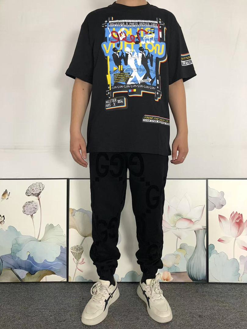 Louis Vuitton 115 L⭐ T-SHIRT 5120814147 (Im 170Cm 60Kg I Wear Size M In The Phot) - Image 3