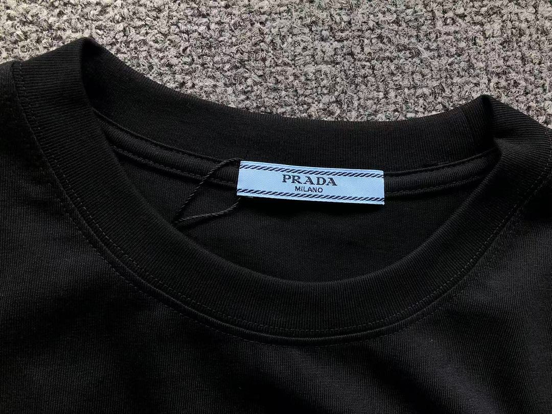 Prada 125 P⭐A⭐A T-SHIRT 3204140921 (Im 170Cm 60Kg I Wear Size S In The Phot) - Image 18