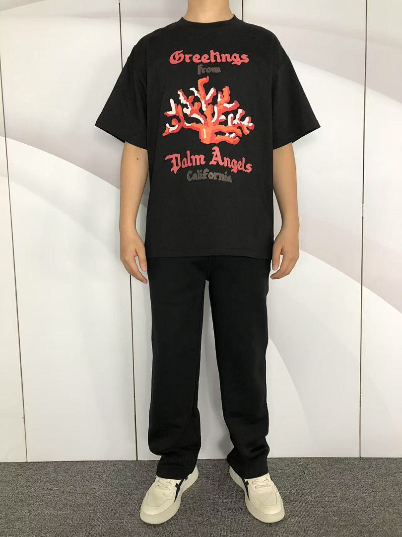 Palm Angels 78 PALM ANGELS T-SHIRT 41070110121 (Im 170Cm 60Kg I Wear Size S In The Phot) - Image 3