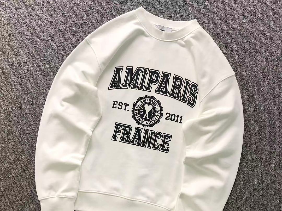 AMI 135 AMI HOODIE 3208164317 (Im 170Cm 60Kg I Wear Size S In The Phot) - Image 8