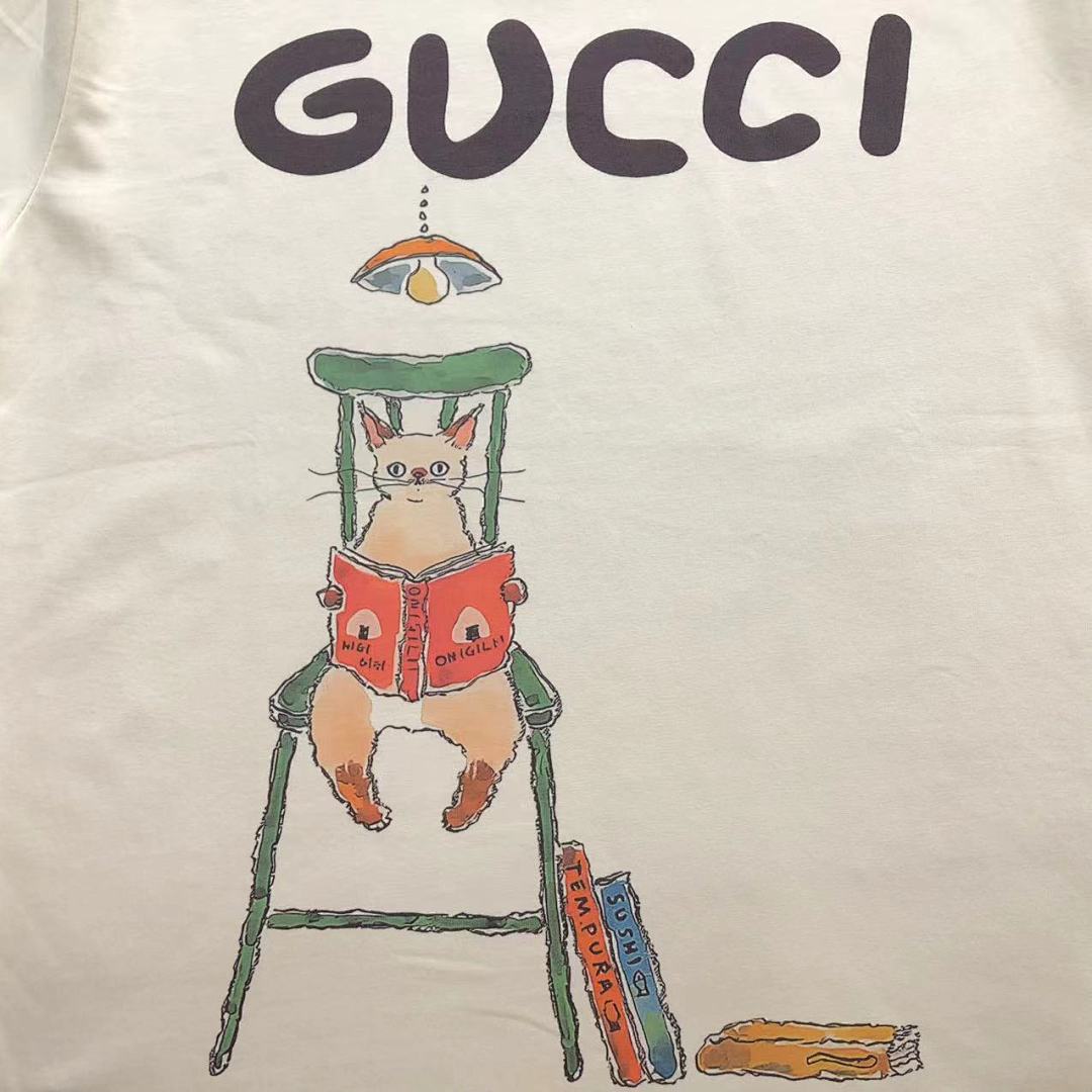Gucci 85 G⭐C⭐I T-SHIRT 5231953101 (Im 170Cm 60Kg I Wear Size S In The Phot) - Image 8