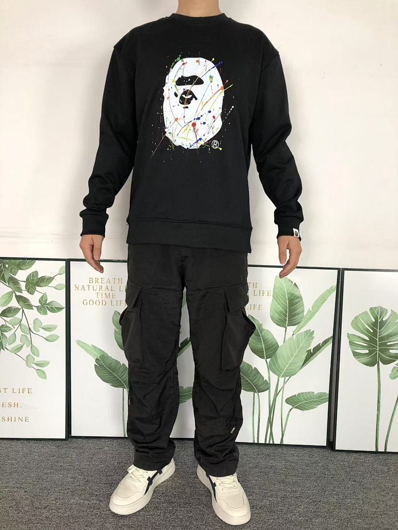 Bape 125 BAPE HOODIE 4111281717 (Im 170Cm 55Kg I Wear Size S In The Phot) - Image 3