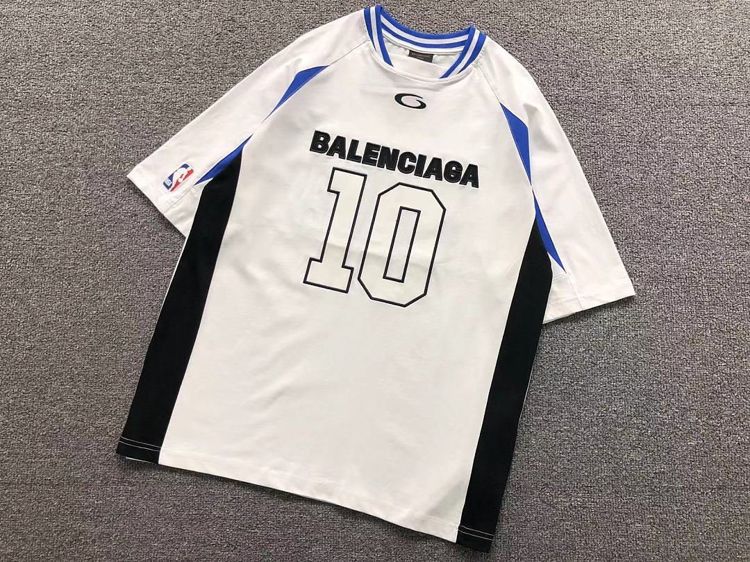 Balenciaga 188 B⭐L⭐⭐⭐IA⭐A NBA BASKETBALL T-SHIRT - Image 8