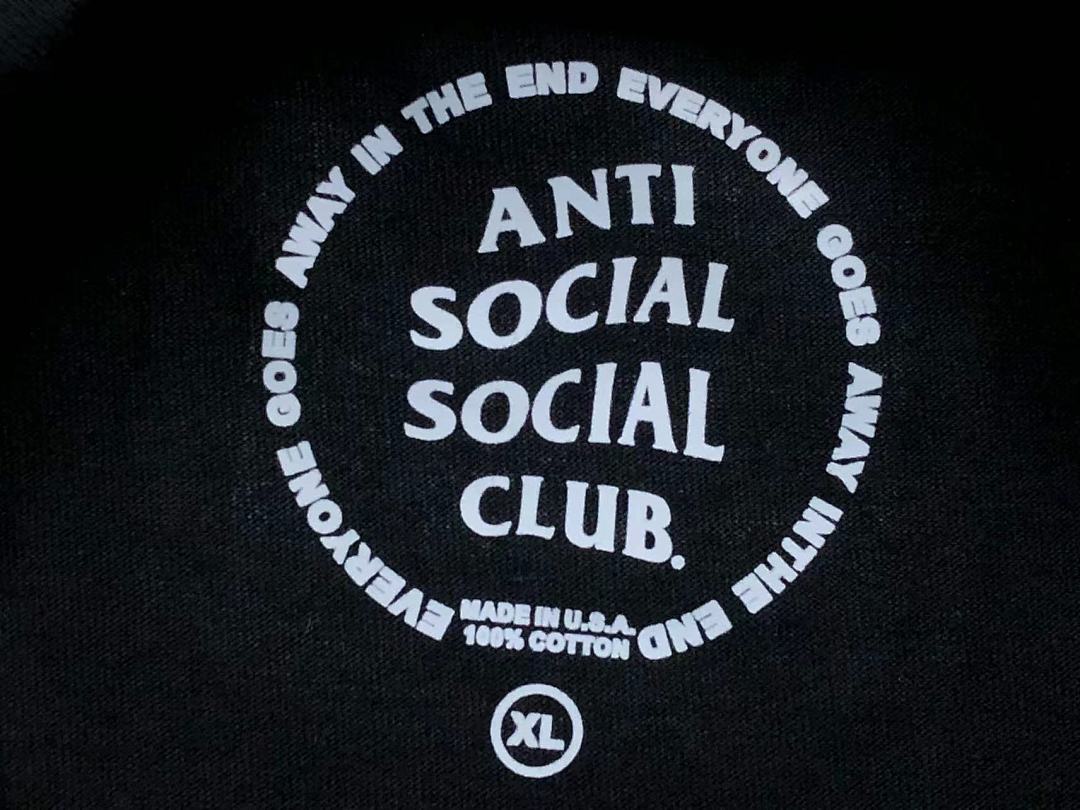 Christian Louboutin 85 ANTI SOCIAL CLUB T-SHIRT - Image 19