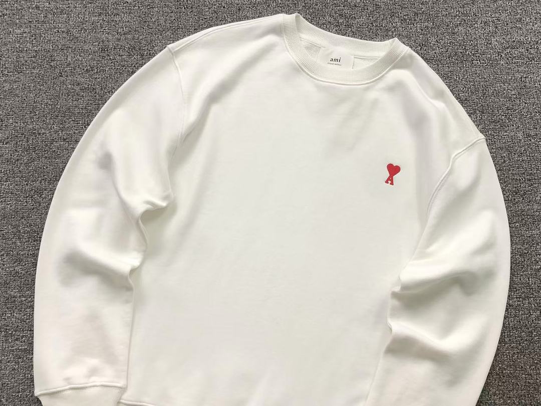 AMI 175 AMI HOODIE 22082708001 (Im 170Cm 60Kg I Wear Size M In The Phot) - Image 10